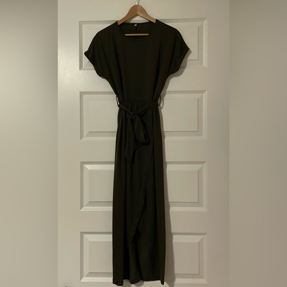 Casual Green Dress